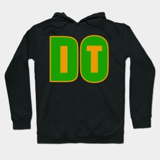 Do it Motivational Saying, Jamaican Colors Hoodie